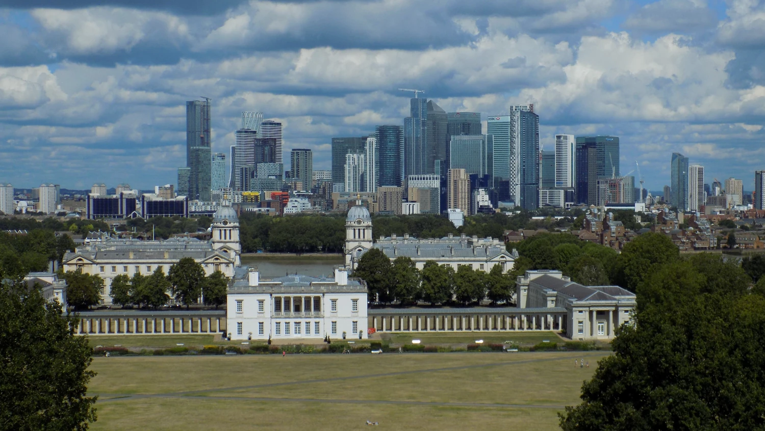 Canary Wharf z Greenwich