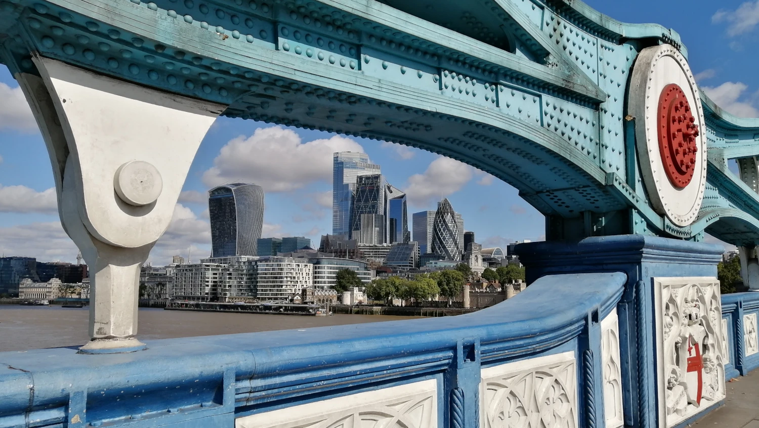 Londýn z Tower Bridge