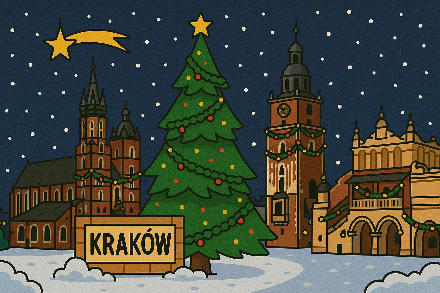 Vánoční Krakov